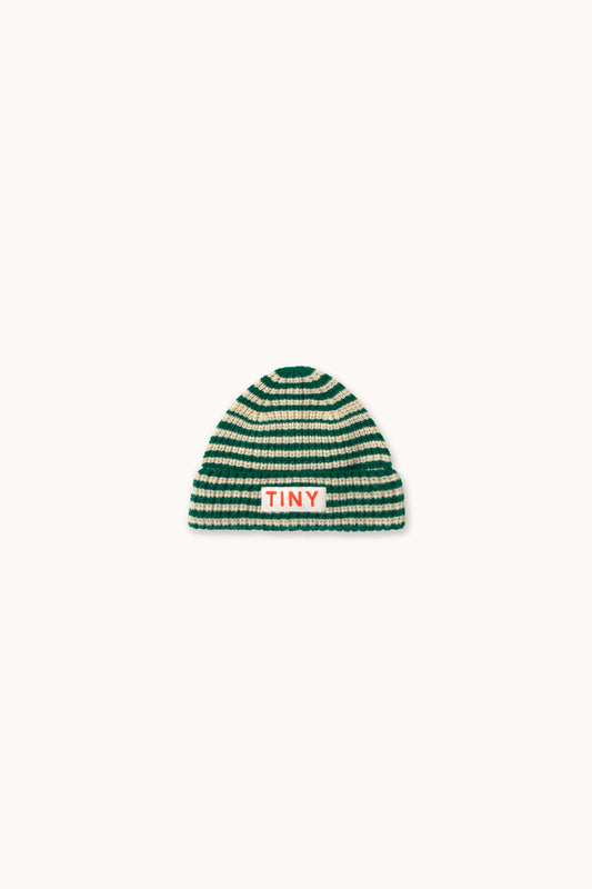 Green Stripe Beanie
