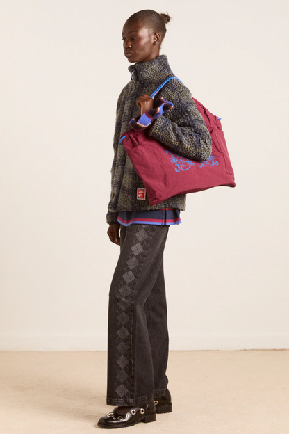 Wilma Techy Shopper - Burgundy