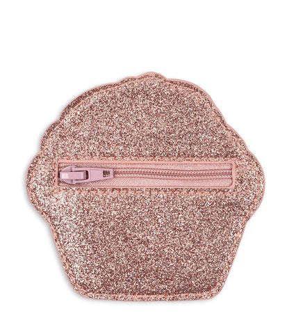 Cupcake Wallet - Glitter Rose
