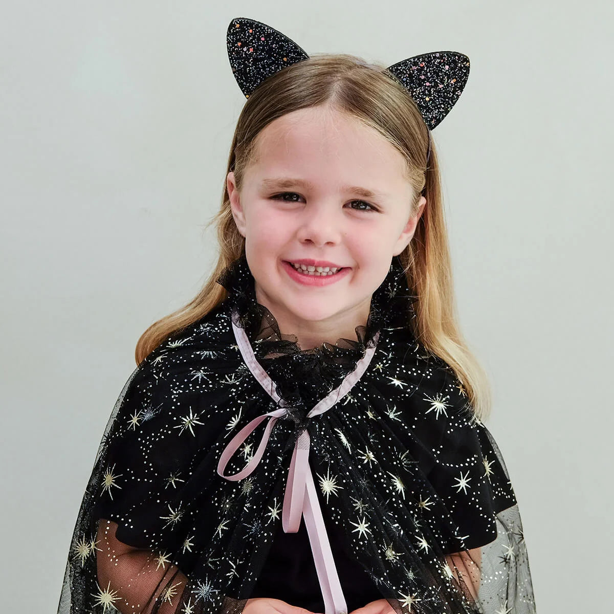 Spooky Glitter Cat Ears