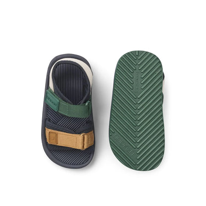 Monty Sandals Navy Mix