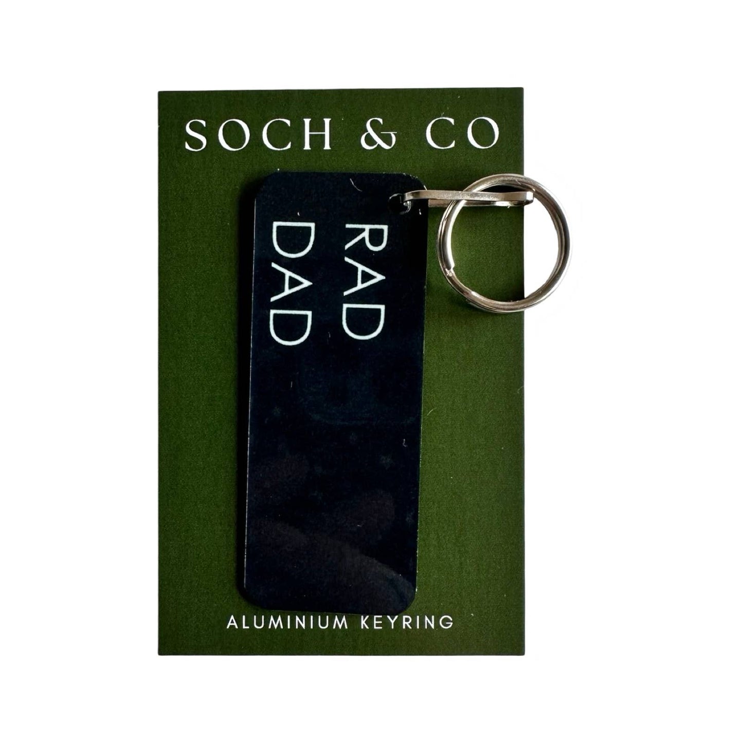 Rad dad keyring