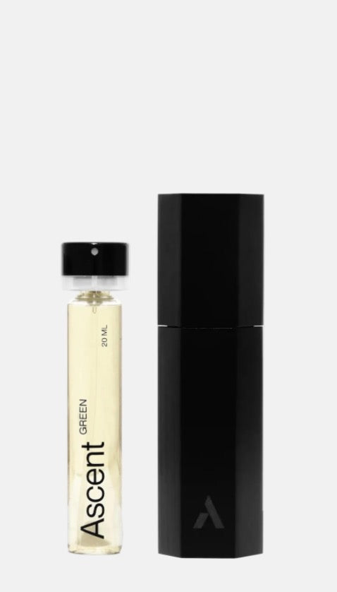 Ascent Refillable Perfume Starter Pack - Black / Green