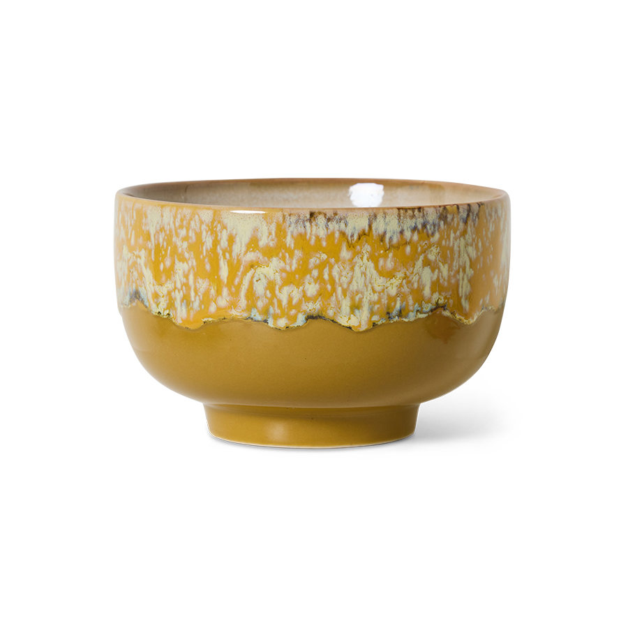 70’s Ceramic Noodle Bowl Sunbeam