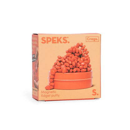 Speks. Mini Matte Crags - Magnetic Fidget Putty: Mini Crags Matte Indigo
