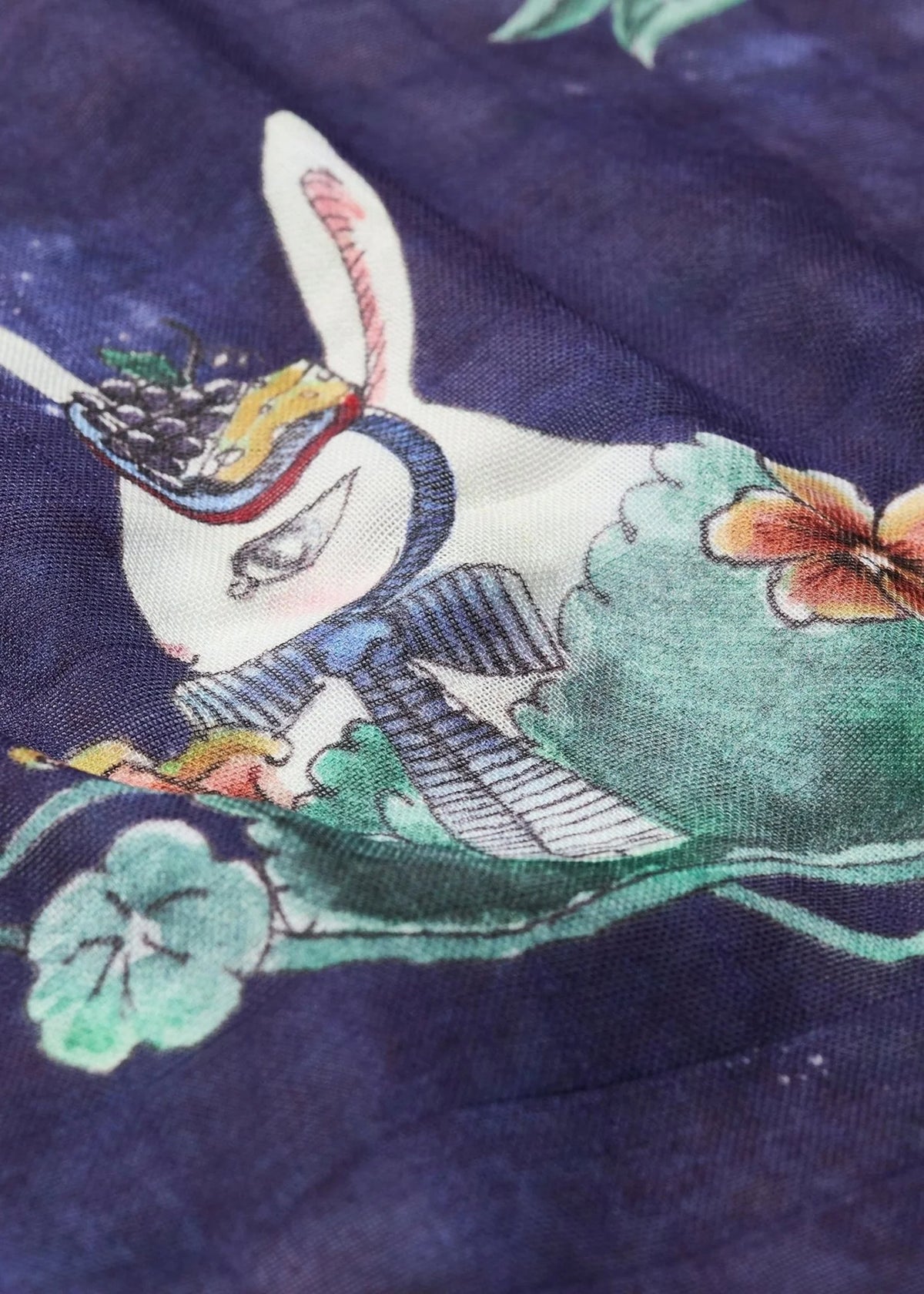 Rabbit In A Hat Burp Cloth