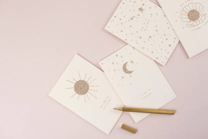 THE WORLD IS YOUR OYSTER HAND FINISHED CONGRATULATIONS CARD
