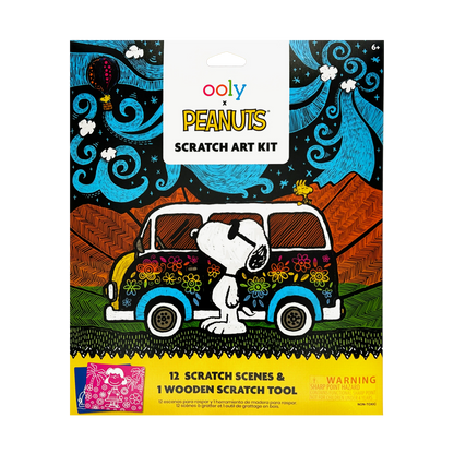 Peanuts Scratch Art Kits
