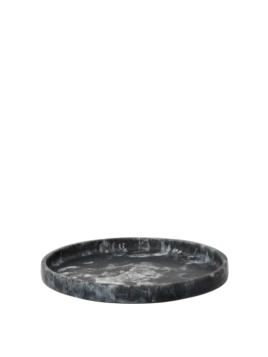 Mist Tray Round 20cm - Charcoal