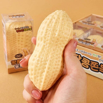Peanut Mochi Squishy – Soft & Satisfying Stress Relief Toy