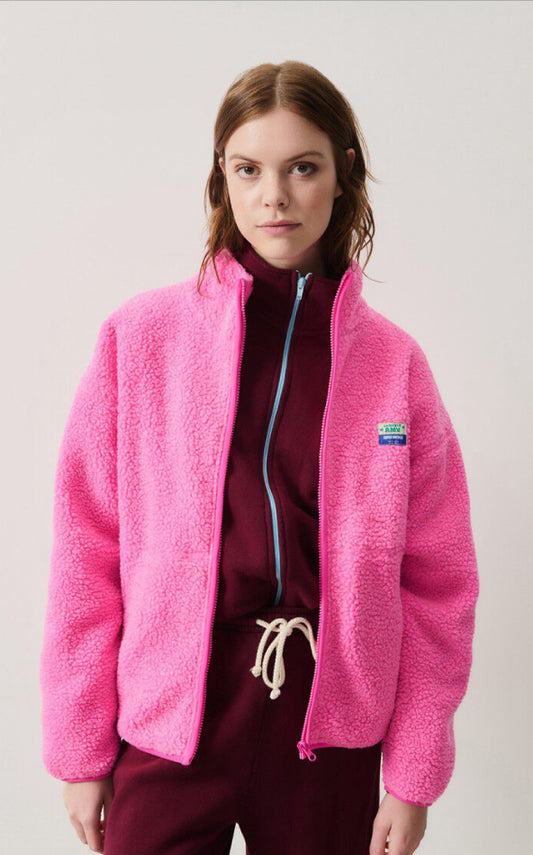 Hoktown Fleece Jacket - Acid Pink