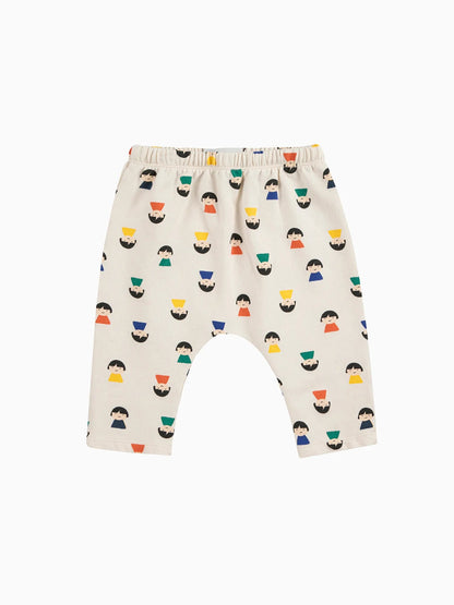 Game Pawns All Over Leggings - White