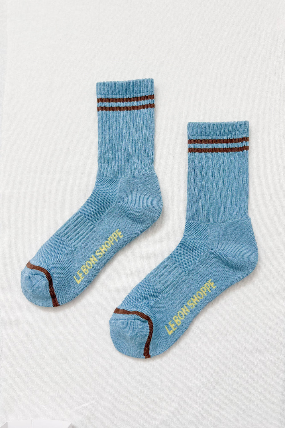 Boyfriend Socks  - Powder Blue