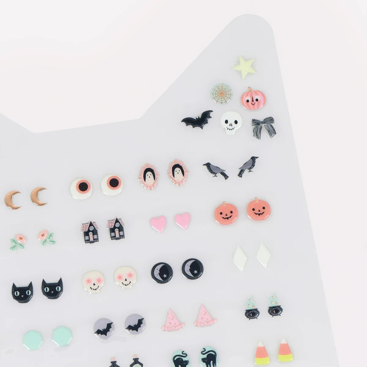 Halloween Icons Stick On Earrings