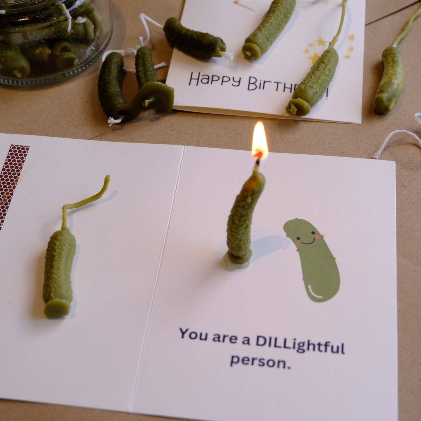 Happy Birthday Pickle Card: Dillightful