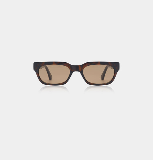 Bror Sunglasses - Demi Tort - Brown Lense
