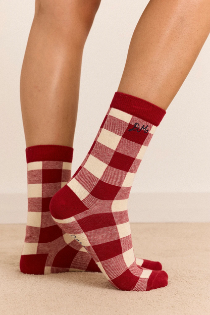 3 Pack Socks - Mixed Gingham