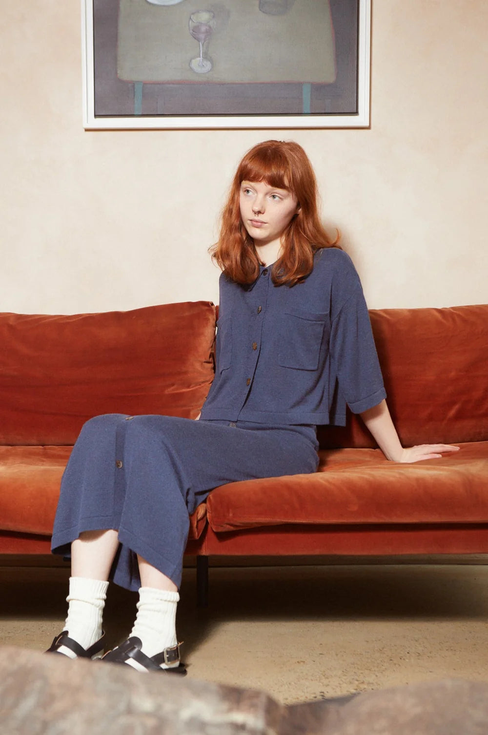 Soren Top - Navy