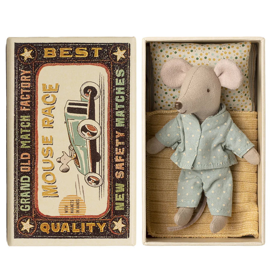 Little Brother Mouse In Matchbox