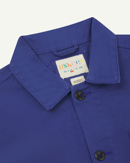 Drill Buttoned Overshirt - Ultra Blue