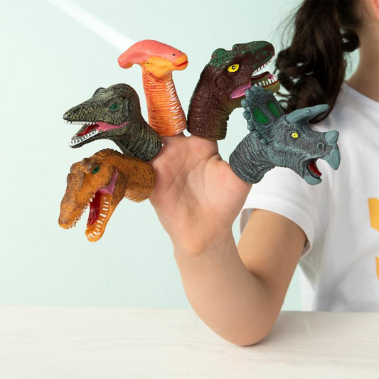Animal Finger Puppets - Set Of 5