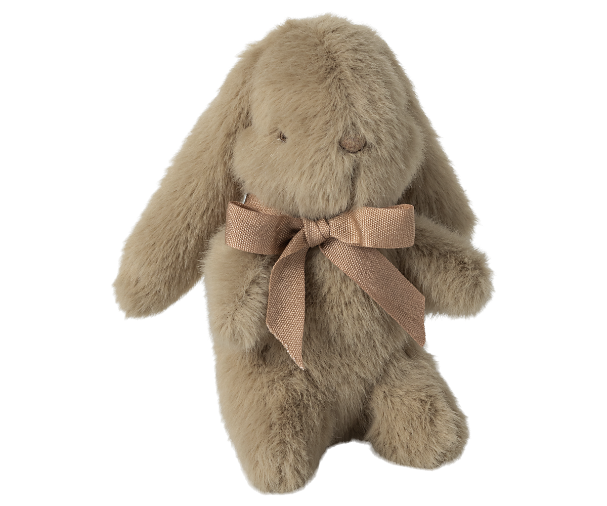 Mini Bunny Plush - Dusty Brown