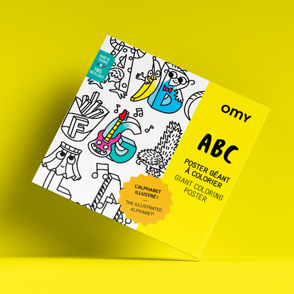 Giant Colouring Poster - ABC