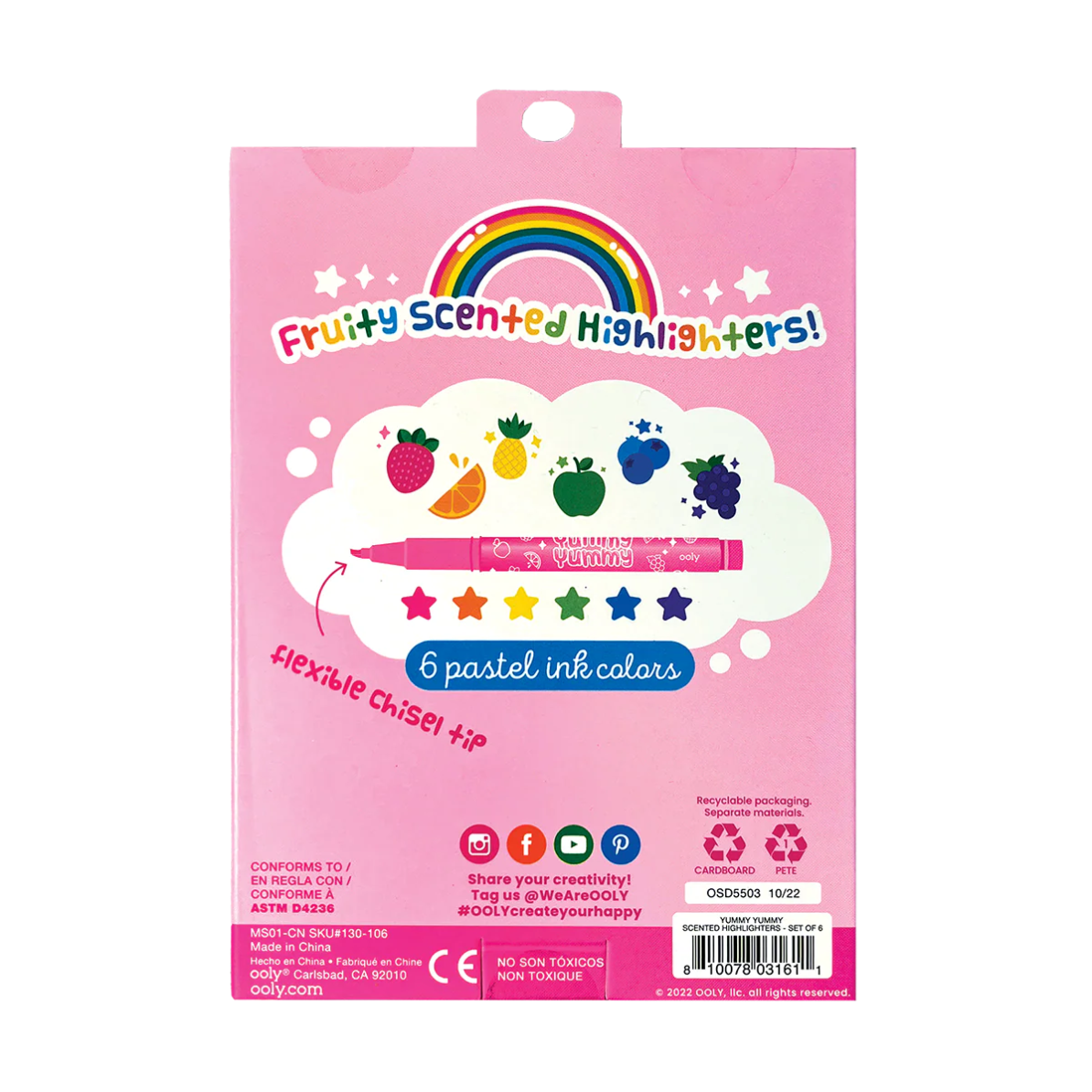 Yummy Yummy Scented Highlighters