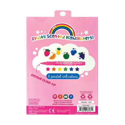 Yummy Yummy Scented Highlighters