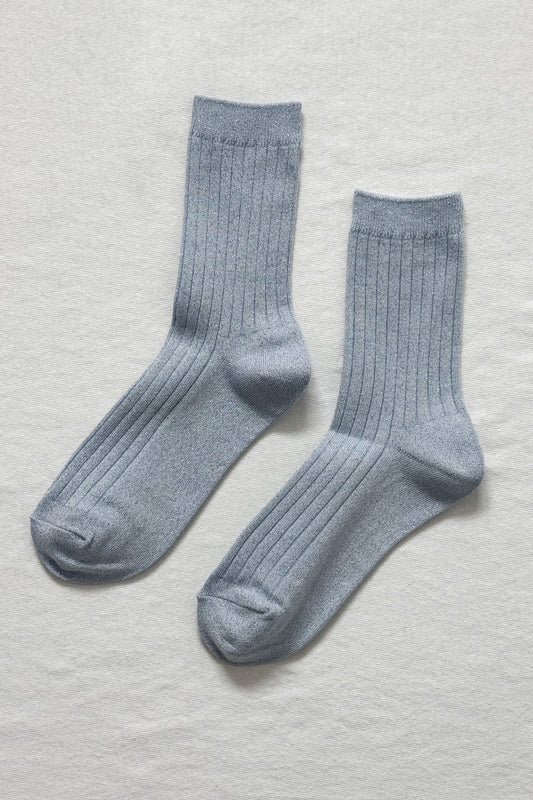 Her Socks - Glitter Morning Mist