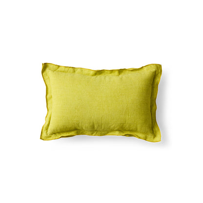 Linen Cushion: Lemongrass