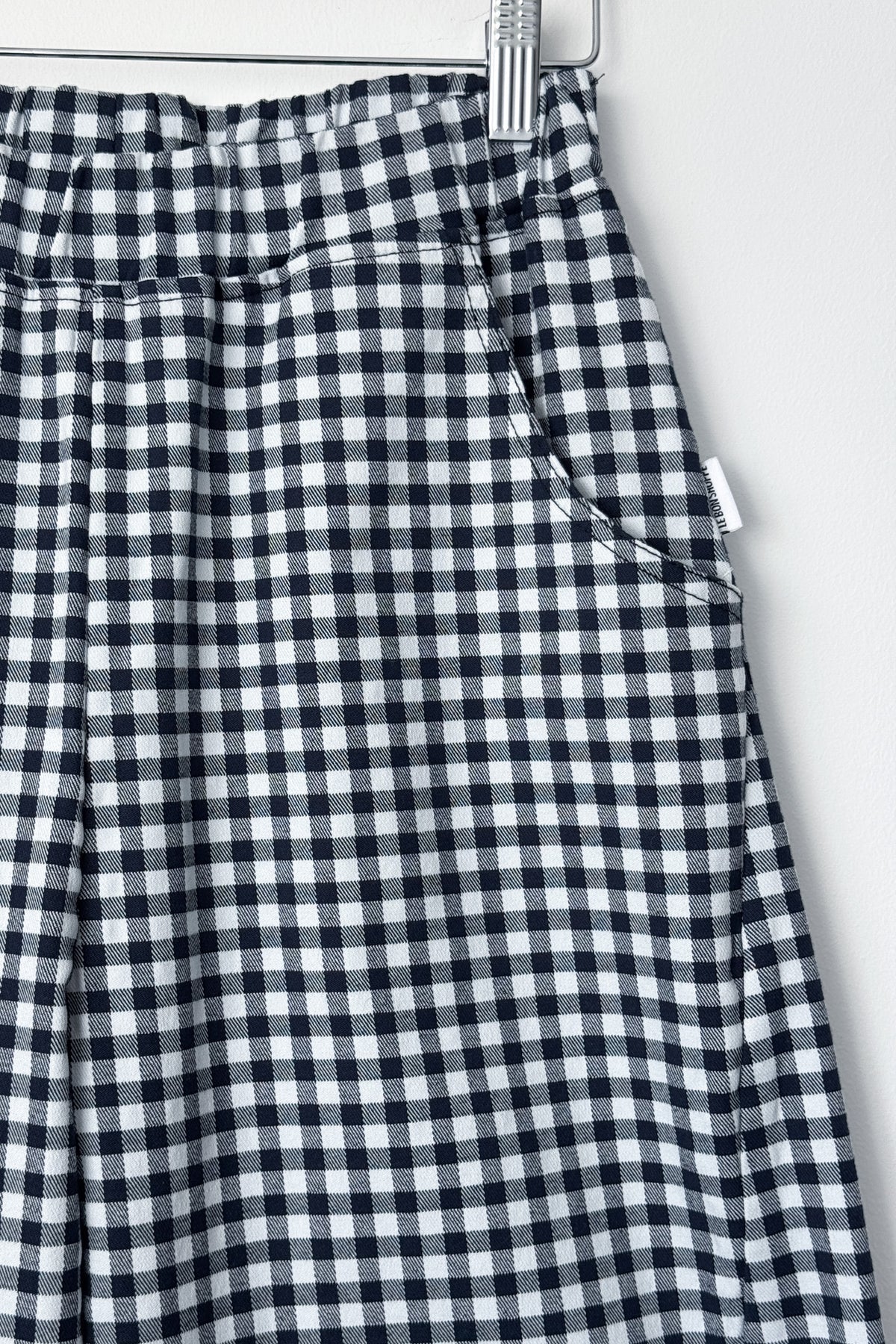 Arc Pants - Navy Gingham