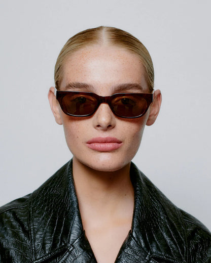 Bror Sunglasses - Brown/Demi Light Transparent