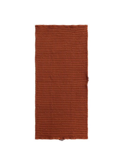 Organic Cotton Hand Towel - Brown Clay
