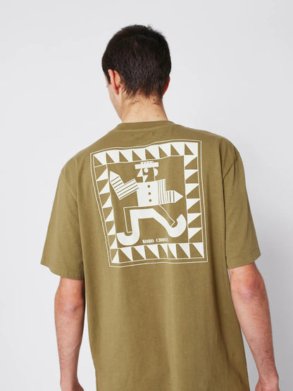 Mr Pencil Unisex T Khaki