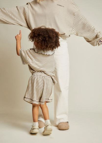 Harper Coco Stripe Short