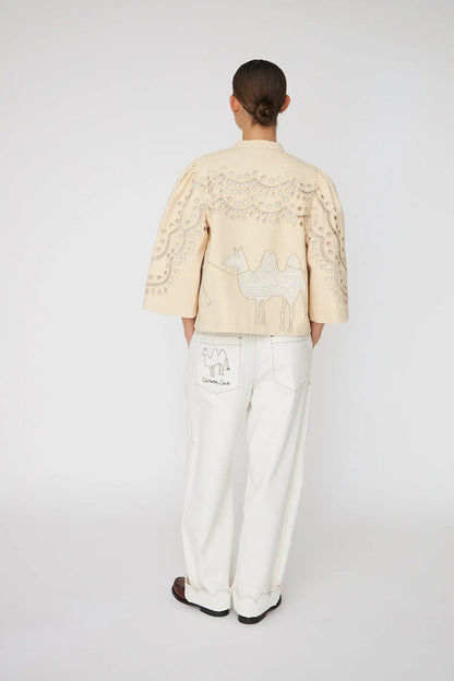 Embroidery Anglaise Jacket