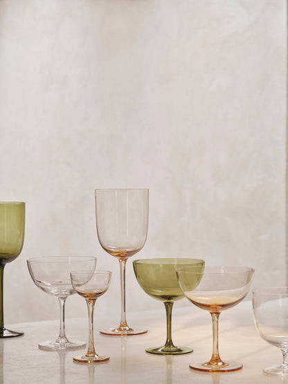 Host Cocktail Glasses Set Of 2 Moss