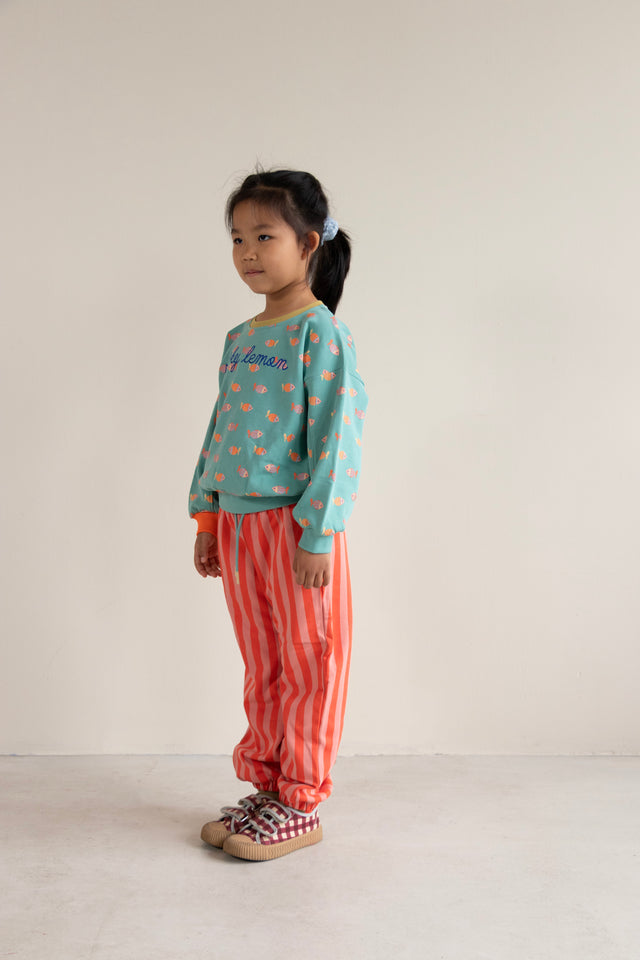 Joggers - Coral Pink / Red Hat