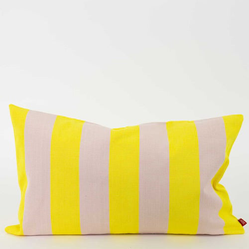 Carla Pillow 30 x 50 Yellow / Light Pink