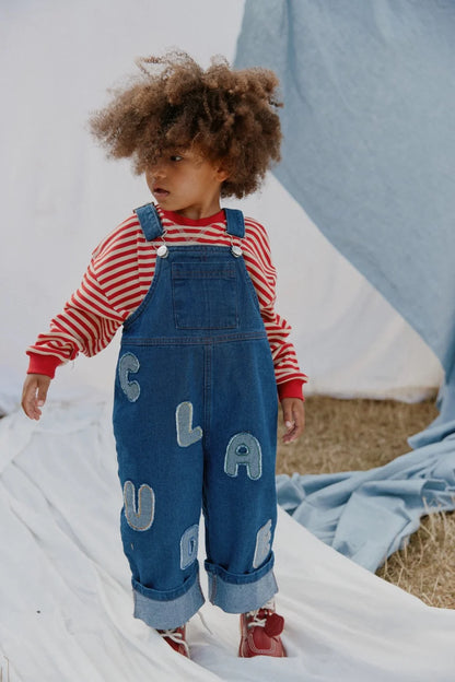 Blythe Claude Patch Denim Dungaree
