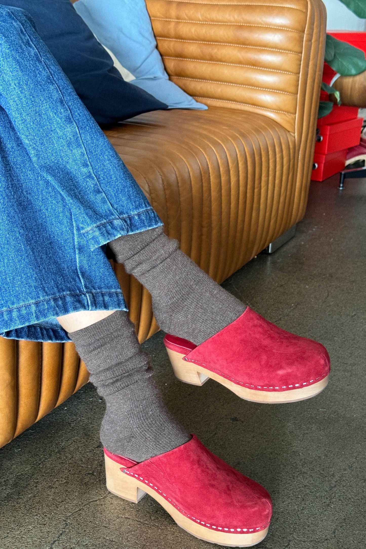 Camper Socks: Wood