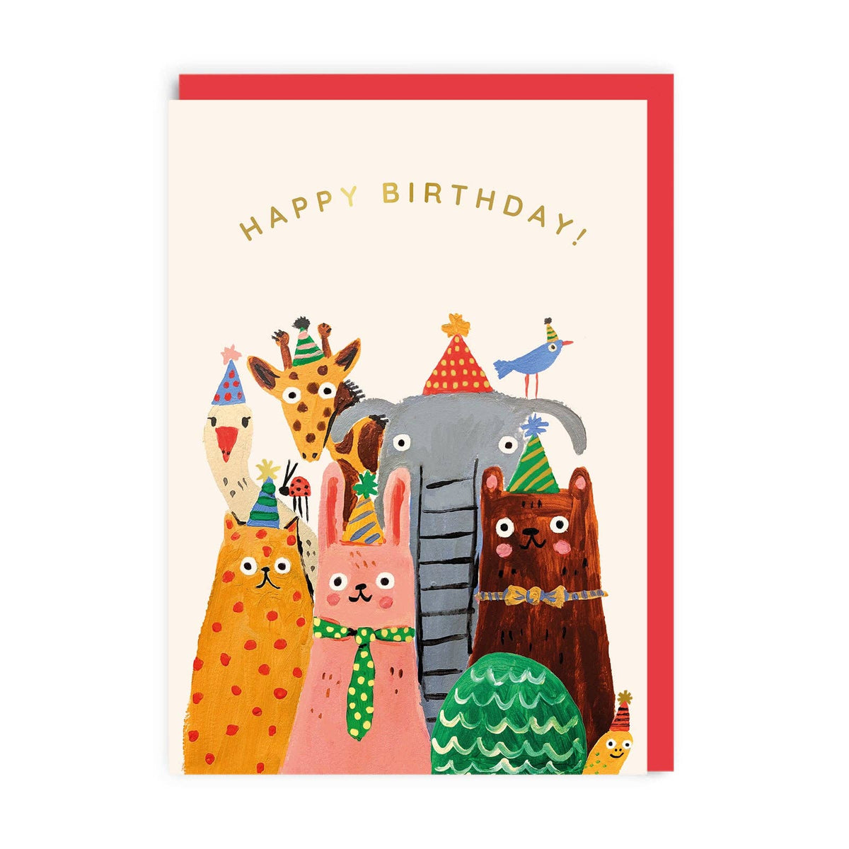 HBD Animals Birthday Card (7301)