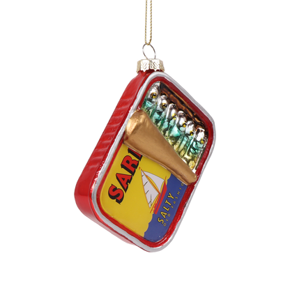 Sardines Can Glass Decoration