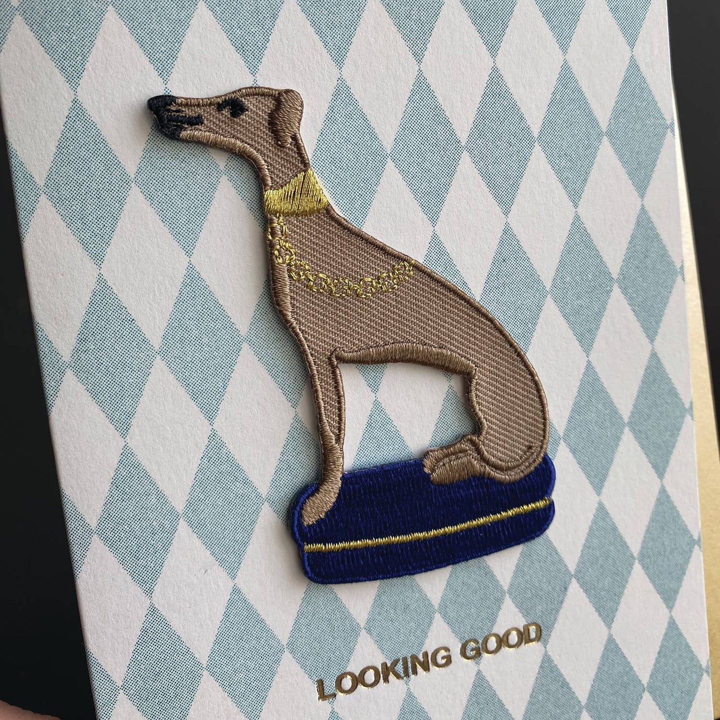 Patch Cards Whippet