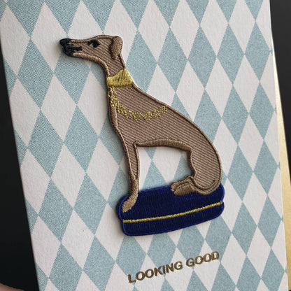 Patch Cards Whippet