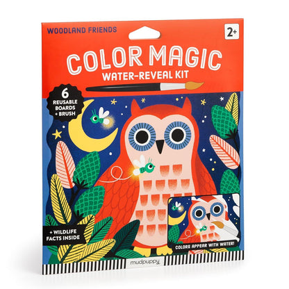 Colour Magic Water Reveal Kit: Woodland Friends