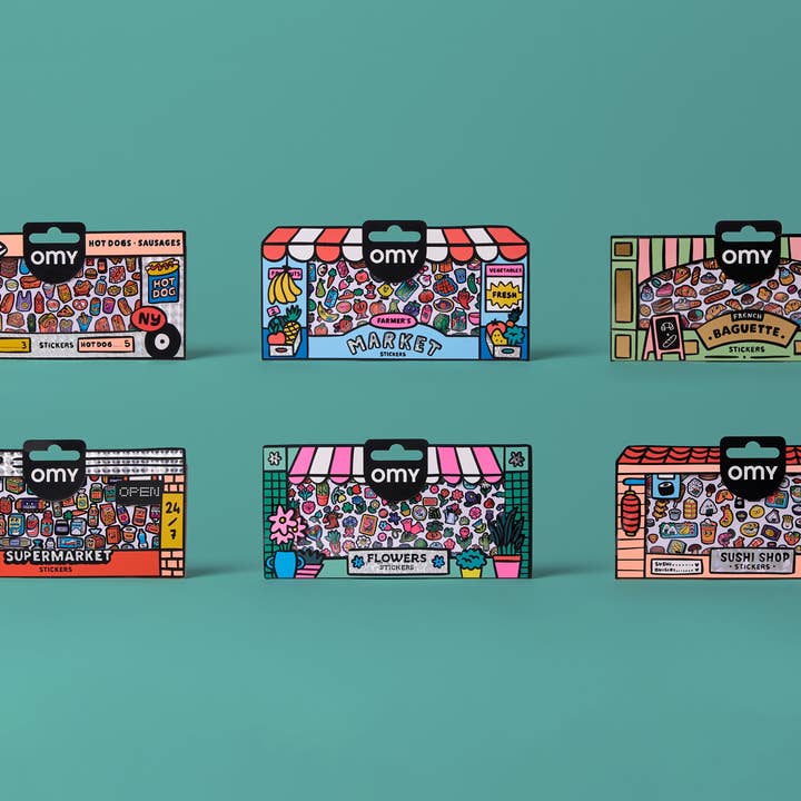 Boutique Stickers - French Baguette