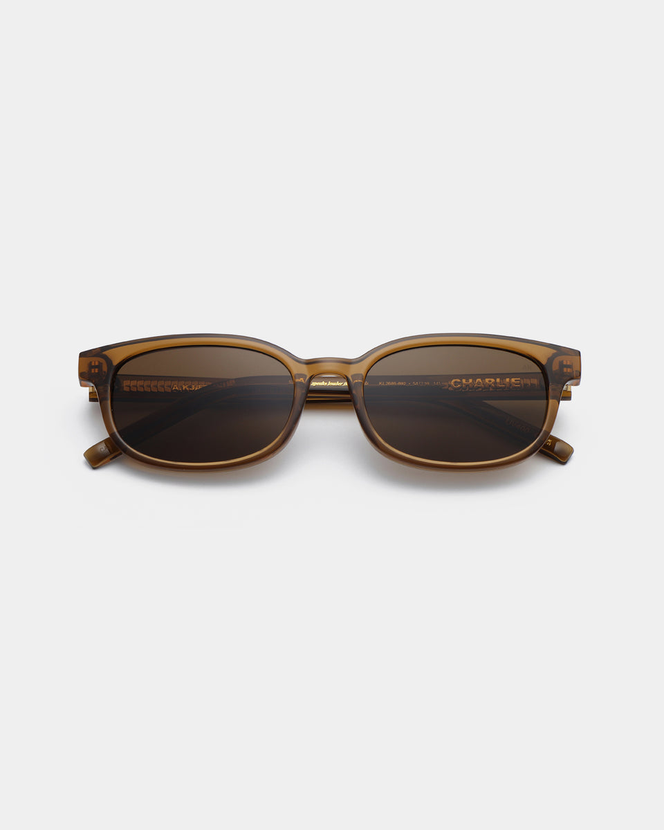 Charlie Sunglasses - Smoke Transparent