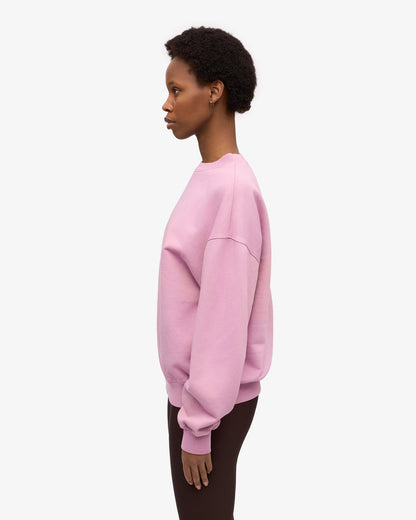 Organic Oversized Crew - Cherry Blossom
